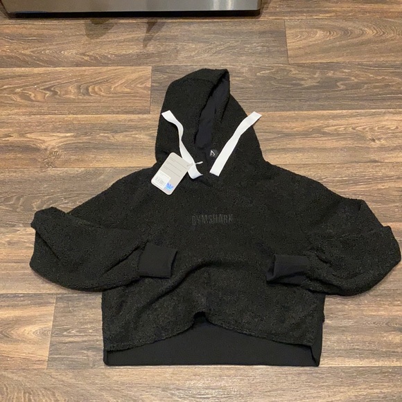 Gymshark Tops - Gymshark Borg Pullover Black